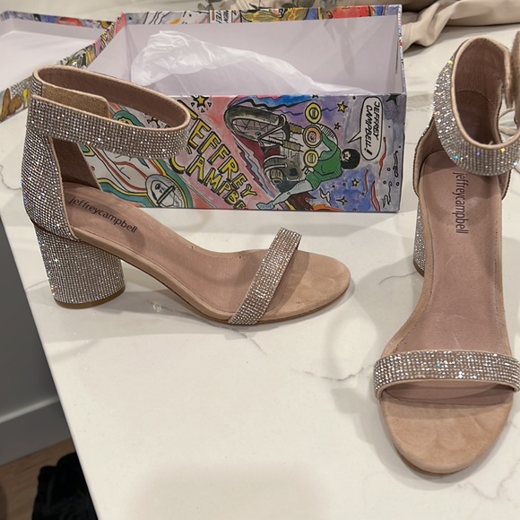 Jeffrey Campbell Laura crystal sandal - Picture 3 of 4